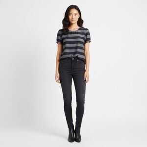 Anthropologie Pleione Short Sleeve Blouse